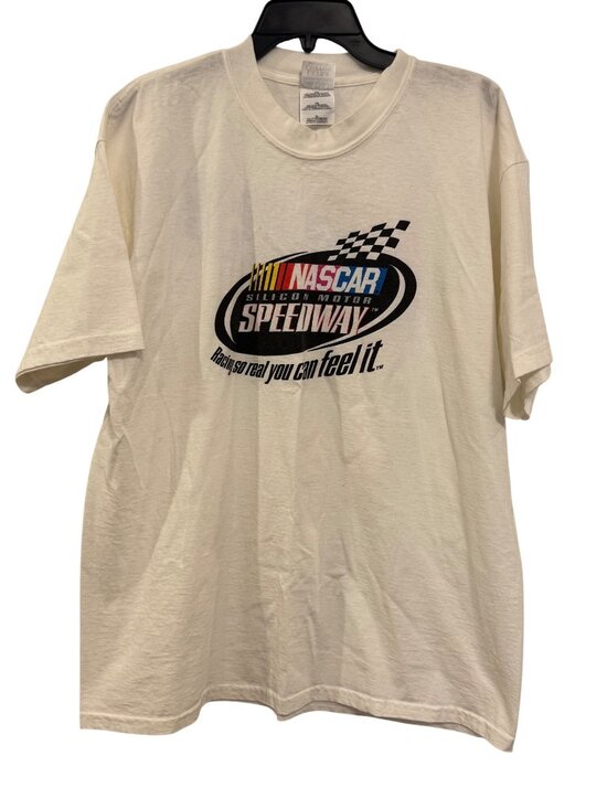 Vintage NASCAR Silicon Motor Speedway T-Shirt XL 2000 Cup Gildan
